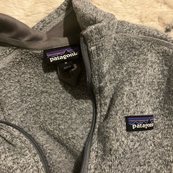 Patagonia Better Sweater Quarter Zip Fleece
Jacket Pullover Gray Size M Women’s - Picture 2 of 3